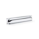 AW906PC - Alexander & Wilks Quantock Cup Pull Handle - Polished Chrome - 203mm c/c