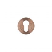 RT001PVDBZ - Zoo Hardware Rosso Tecnica Euro Profile Escutcheon - Bronze