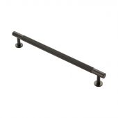 FTD700EMB - Carlisle Brass Fingertip Design Knurled Pull Handle 254mm (224mm c/c) Matt Black