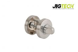 JTA5501 Jigtech Satin Chrome Round Bathroom Turn & Release Set