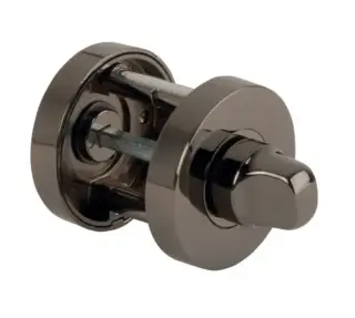 JTA5503 Jigtech Black Nickel Round Bathroom Turn & Release Set