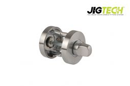 JTA5510 Jigtech Polished Chrome/Satin Chrome Round Bathroom Turn & Release Set
