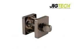 JTA5603 Jigtech Black Nickel Square Bathroom Turn & Release Set