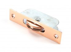 47074 From The Anvil Polished Bronze Square Ended Sash Pulley 75kg