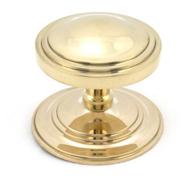 Click Here To Enlarge This Photo Of 46553 From The Anvil Polished Brass Art Deco Centre Door Knob