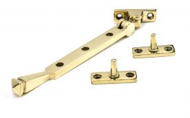 46712 From The Anvil Polished Brass 8" Avon Stay