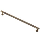FTD710HAB - Carlisle Brass Fingertip Design 'Lines' Pull Handle 370mm (320mm c/c) Antique Brass