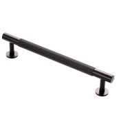 FTD710CMB - Carlisle Brass Fingertip Design 'Lines' Pull Handle 190mm (160mm c/c) Matt Black