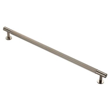 Click Here To Enlarge This Photo Of FTD710HSN - Carlisle Brass Fingertip Design 'Lines' Pull Handle 370mm (320mm c/c) Satin Nickel