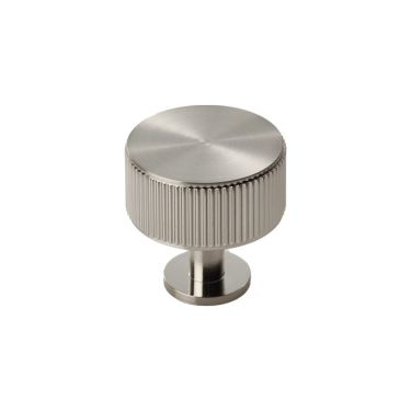 Click Here To Enlarge This Photo Of FTD713SN - Carlisle Brass Fingertip Design 'Lines' Radio Knob 35mm Satin Nickel