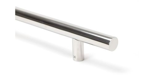Click Here To Enlarge This Photo Of 50245 From The Anvil Polished SS (316) 1200mm T Bar Handle Secret Fix 32mm dia.