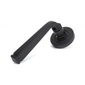 46089 From The Anvil Aged Bronze Avon Round Lever on Rose Set (Plain)