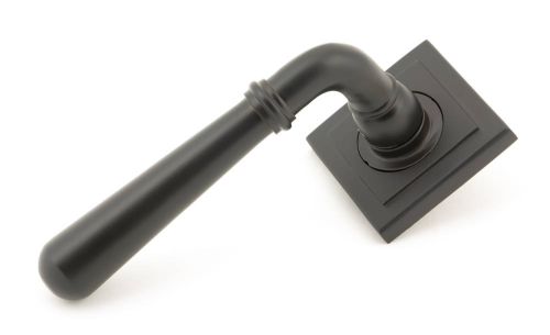 Click Here To Enlarge This Photo Of 46064 From The Anvil Aged Bronze Newbury Lever on Rose Set (Square)