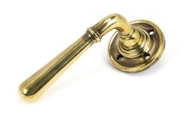 50091 From The Anvil Aged Brass Newbury Lever on Rose Set - Unsprung