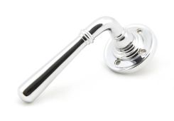 50093 From The Anvil Polished Chrome Newbury Lever on Rose Set - Unsprung