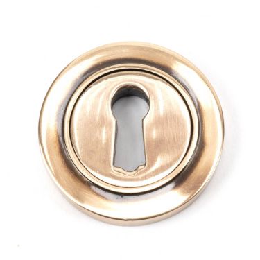 Click Here To Enlarge This Photo Of 46117 From The Anvil Polished Bronze Round Escutcheon (Plain)