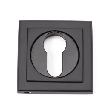 Click Here To Enlarge This Photo Of 46124 From The Anvil Aged Bronze Round Euro Escutcheon (Square)