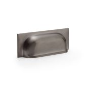 AW905DBZPVD - Alexander & Wilks Quantock Cup Pull Handle - Dark Bronze PVD - 96mm c/c