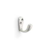 AW774SN - Alexander & Wilks Victorian Single Robe Hook - Satin Nickel