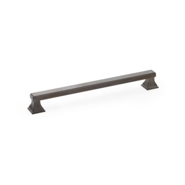 Click Here To Enlarge This Photo Of AW813-224-DBZPVD - Alexander & Wilks Jesper Square Cabinet Pull Handle - Dark Bronze PVD - 224mm Centres