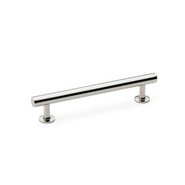Click Here To Enlarge This Photo Of AW814-128-PN - Alexander & Wilks Round T-Bar Cabinet Pull Handle - Polished Nickel - 128mm Centres
