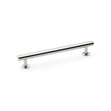 Click Here To Enlarge This Photo Of AW814-160-PN - Alexander & Wilks Round T-Bar Cabinet Pull Handle - Polished Nickel - 160mm Centres