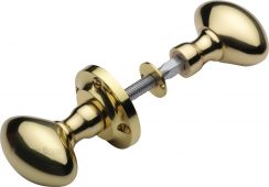 RIM V960-PB Heritage Brass Suffolk Rim Knob Polished Brass Finish