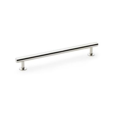 Click Here To Enlarge This Photo Of AW814-192-PN - Alexander & Wilks Round T-Bar Cabinet Pull Handle - Polished Nickel - 192mm Centres