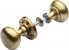 RIM V980-AT Heritage Brass Victoria Rim Knob Antique Brass Finish
