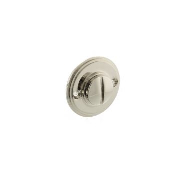 Click Here To Enlarge This Photo Of Atlantic - MHOWCPN Millhouse Brass Solid Brass Oval WC Turn and Release - Polished Nickel