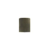 Atlantic - MHCK1820AB Millhouse Brass 'Watson' Cylinder Knurled Cabinet Knob on Concealed Fix - Antique Brass