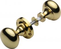 RIM V980-PB Heritage Brass Victoria Rim Knob Polished Brass Finish