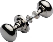 RIM V980-PNF Heritage Brass Victoria Rim Knob Polished Nickel Finish