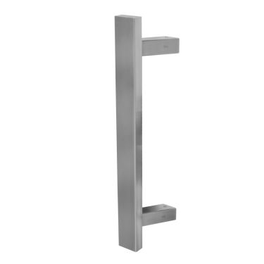 Click Here To Enlarge This Photo Of BLU Performance Offset Rectangular 'T' Bar Pull Handle, 400mm, Secret Fix for Aluminium sliding doors, G316 Satin Stainless Steel (HAB77-KIT-400-SA-SSS)