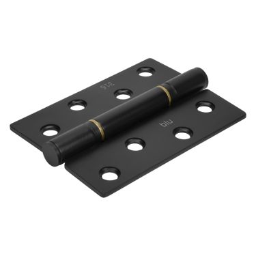 Click Here To Enlarge This Photo Of BLU Performance Butt Hinge Square Corner, 102 x 76 x 3mm, G316 Stainless Steel, Matt Smooth Black (HQ4-MSB)