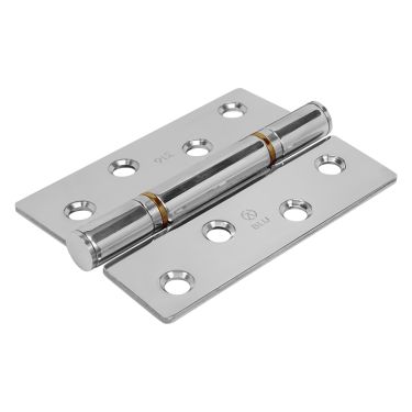Click Here To Enlarge This Photo Of BLU Performance Butt Hinge Square Corner, 102 x 76 x 3mm, G316 Polished Stainless Steel (HQ4-PSS)