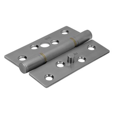 Click Here To Enlarge This Photo Of BLU Performance Butt Hinge Square Corner with Dogbolt, 102 x 76 x 3mm, G316 Satin Stainless Steel (HQ4-SEC-SSS)