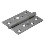 BLU Performance Butt Hinge Square Corner with Dogbolt, 102 x 76 x 3mm, G316 Satin Stainless Steel (HQ4-SEC-SSS)
