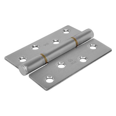 Click Here To Enlarge This Photo Of BLU Performance Butt Hinge Square Corner, 102 x 76 x 3mm, G316 Satin Stainless Steel (HQ4-SSS)