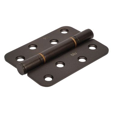 Click Here To Enlarge This Photo Of BLU Performance Butt Hinge Radius Corner, 102 x 76 x 3mm, G316 Stainless Steel, Oil Rubbed Bronze (HQ4R-ORB)