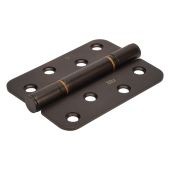 BLU Performance Butt Hinge Radius Corner, 102 x 76 x 3mm, G316 Stainless Steel, Oil Rubbed Bronze (HQ4R-ORB)