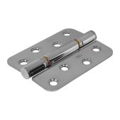 BLU Performance Butt Hinge Radius Corner, 102 x 76 x 3mm, G316 Polished Stainless Steel (HQ4R-PSS)