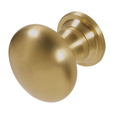 Click Here To Enlarge This Photo Of BLU Performance Centre Door Knob, Bolt Fix, G316 Stainless Steel, PVD Satin Brass (KM388-PSB)