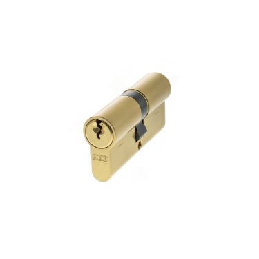 Click Here To Enlarge This Photo Of C603083030 - AGB Euro Profile 5 Pin Double Cylinder 35-35mm (70mm) - Satin Brass