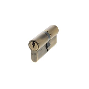 Click Here To Enlarge This Photo Of C603723030KA - AGB Euro Profile 5 Pin Double Cylinder (Keyed Alike) 35-35mm (70mm) - Matt Antique Brass