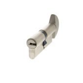 CA20163030 - AGB Euro Profile 15 Pin Cylinder & Turn 35-35mm (70mm) - Satin Nickel