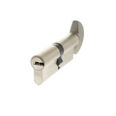 CA20163535 - AGB Euro Profile 15 Pin Cylinder & Turn 40-40mm (80mm) - Satin Nickel