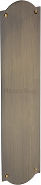 Click Here To Enlarge This Photo Of S640-AT Heritage Brass Fingerplate 305x76mm Antique Brass Finish
