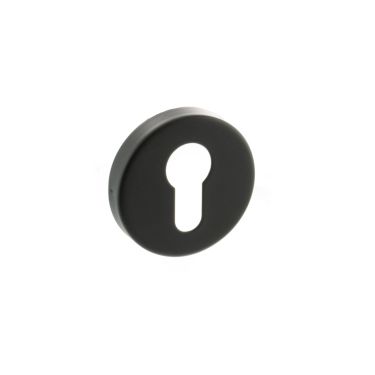 Click Here To Enlarge This Photo Of Atlantic - AESCEMB Euro Profile Escutcheons - Matt Black