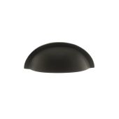 Atlantic - OEC1176UDB Old English 'Winchester' Solid Brass Cabinet Cup Pull on Concealed Fix - Urban Dark Bronze